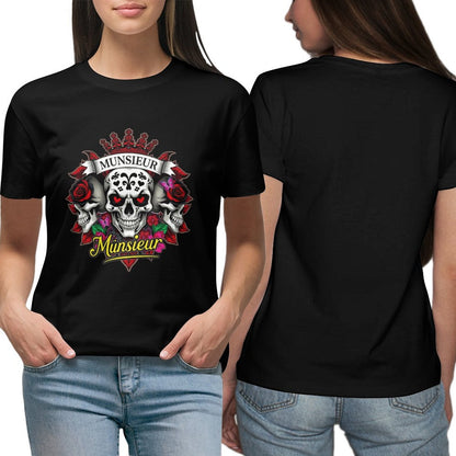 Munsieur Women's Custom T-Shirt "Clownie" Graphic T-shirts for Women