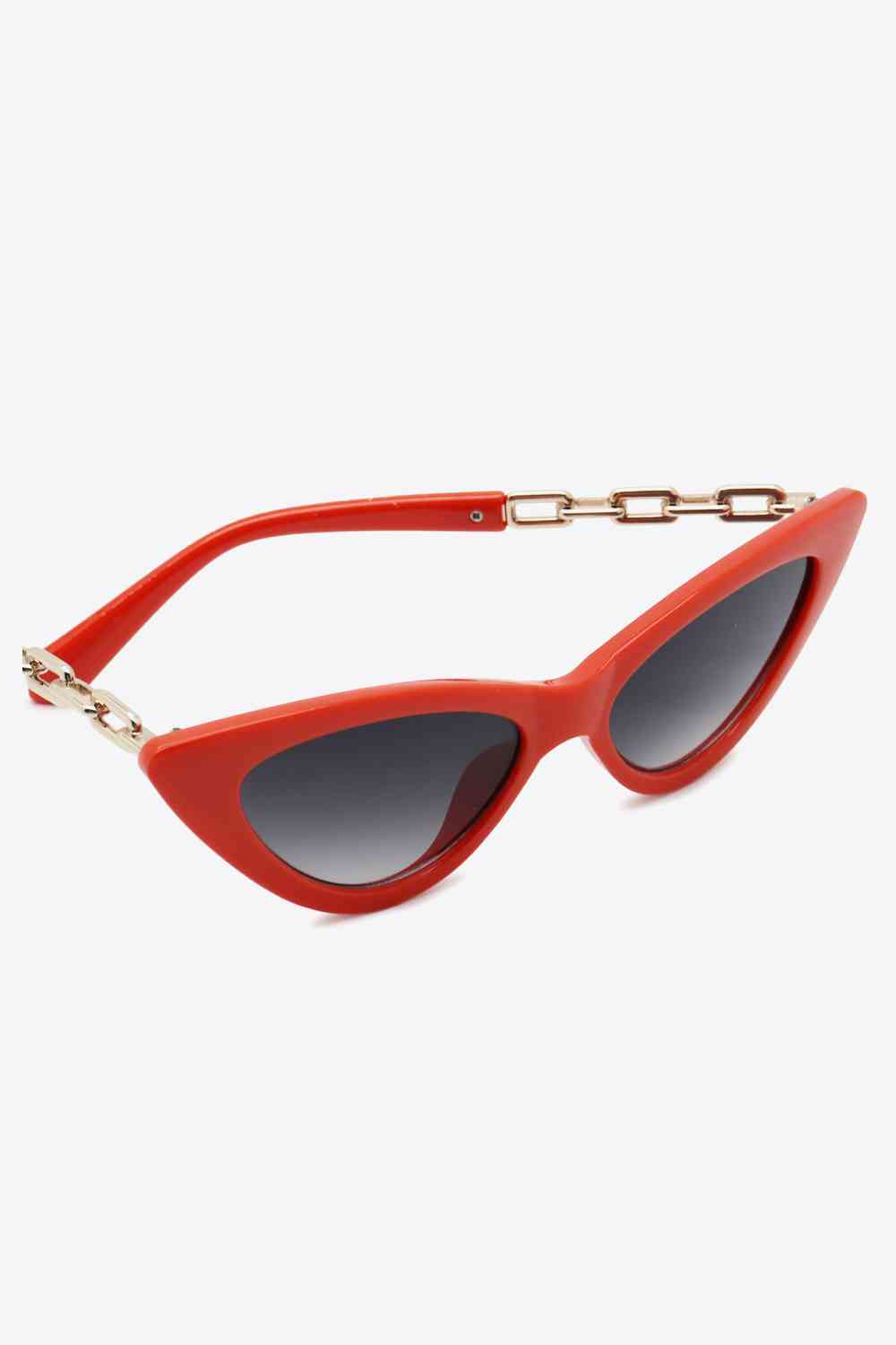 Chain Detail Cat-Eye Sunglasses - Munsieur
