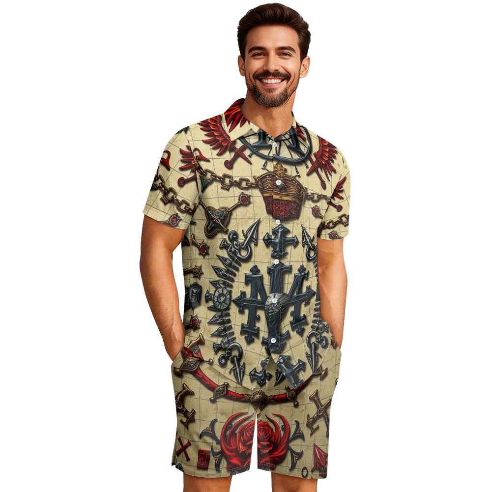 men's casual suit