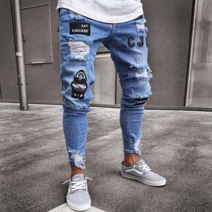 High-end Denim Men's Pants