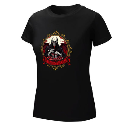 Women's Munsieur T-Shirt Valentine's Day Collection "Patron Q" Bleeding Love Collection
