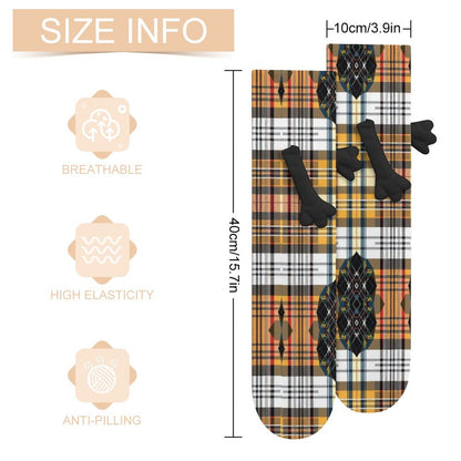 Munsieur Design "Buddy Socks" Magnetic Holding Hands Funny Socks accessories