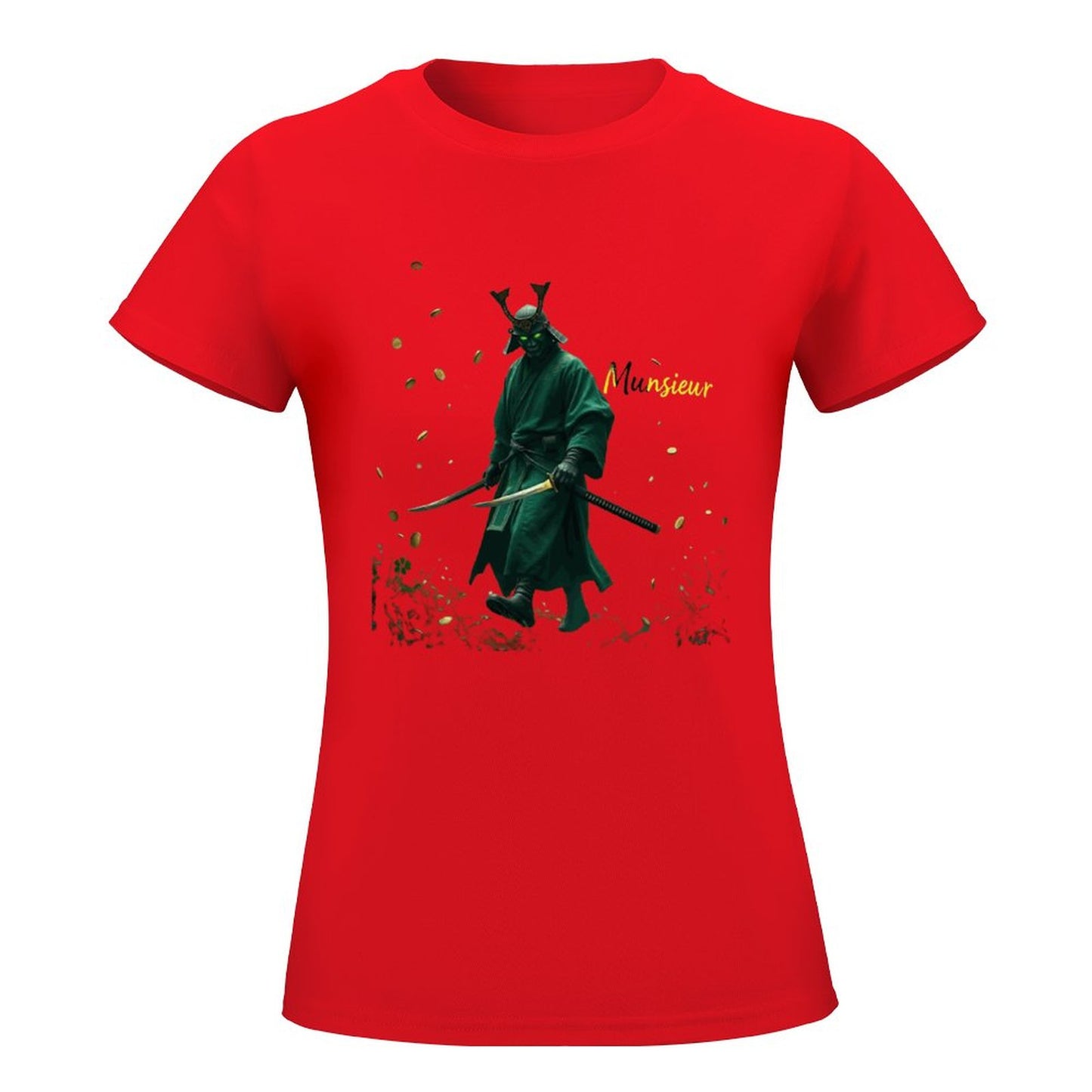 Munsieur St. Patrick's Day Collection for Women | Emerald Green Celtic Warrior T-Shirt