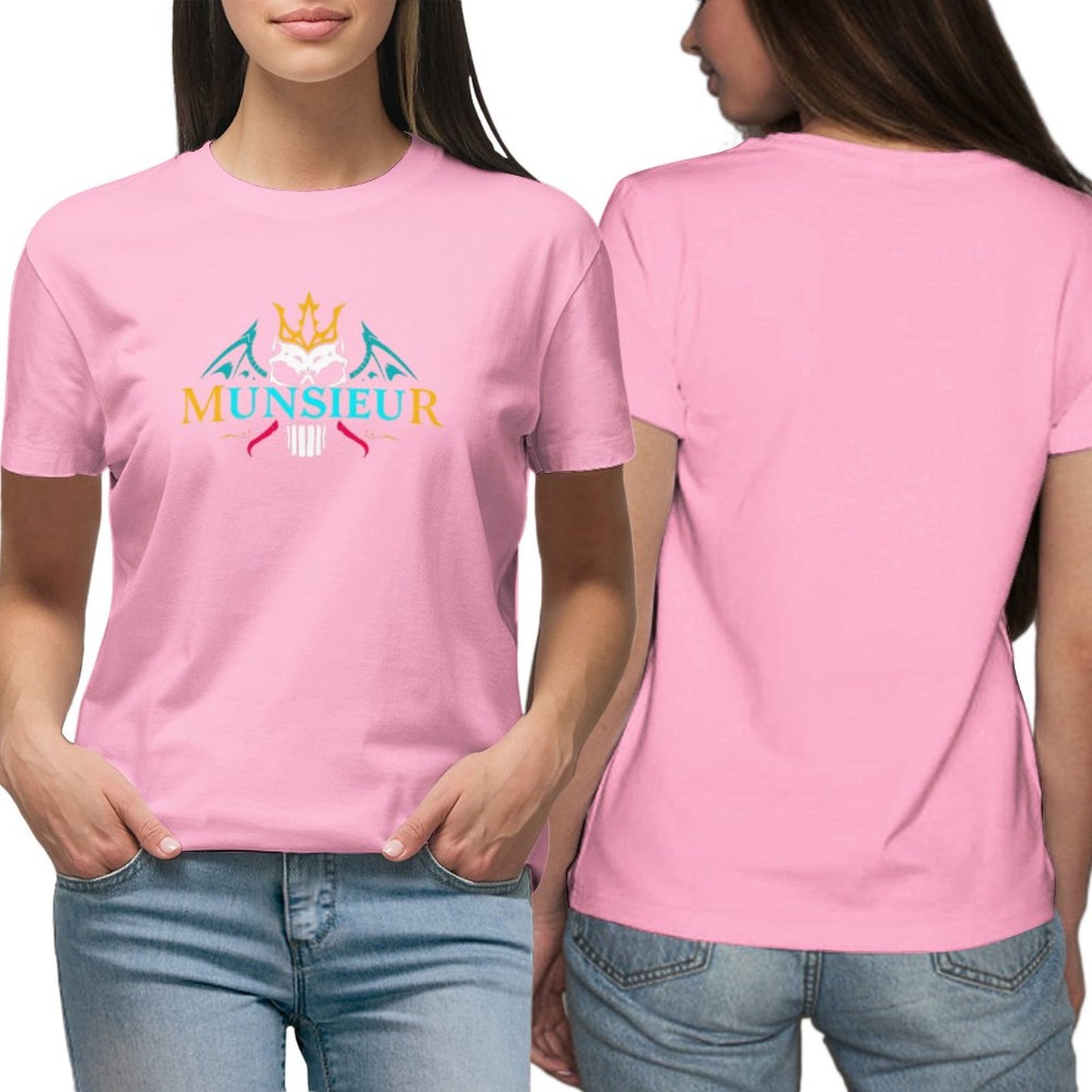Women's Munsieur T-Shirt: Elevate Your Wardrobe with Munsieur Premium Women's T-Shirts - Munsieur