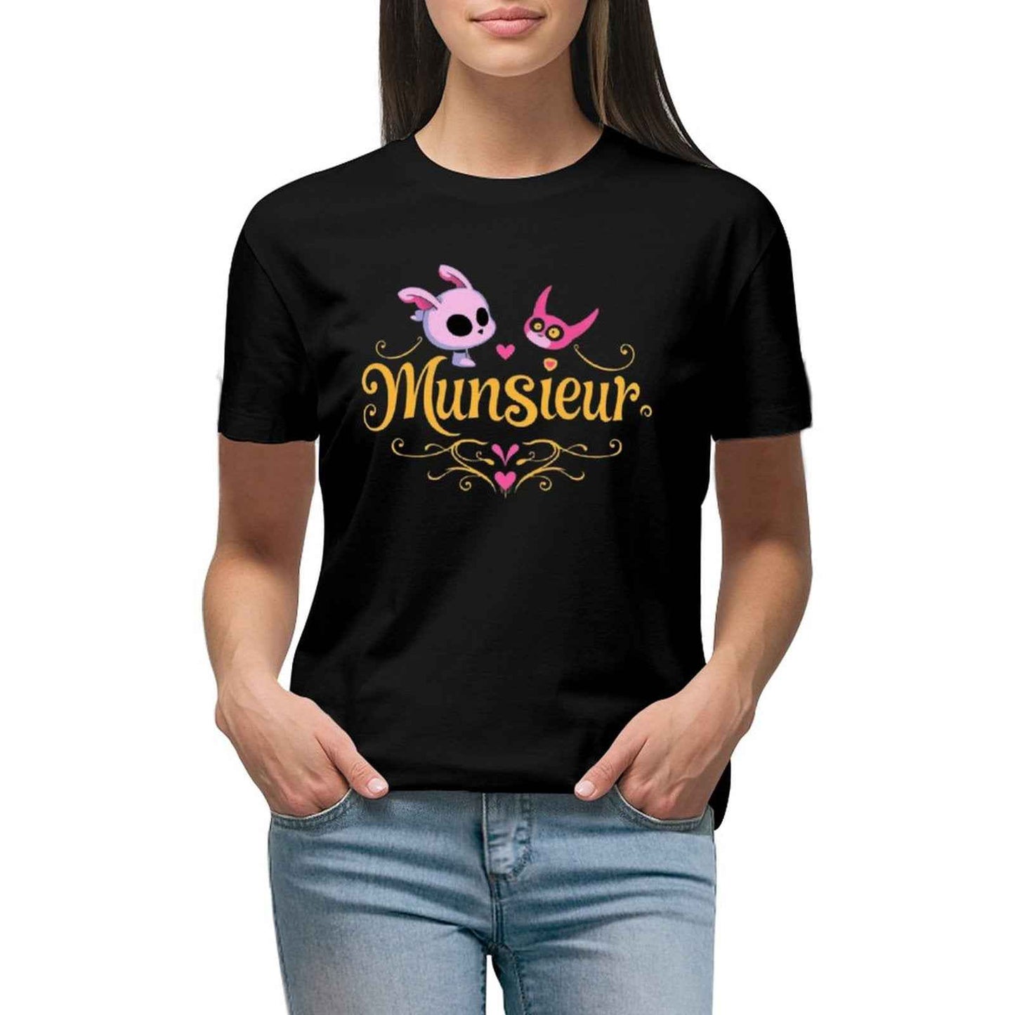 Munsieur T-Shirt for Women: Versatile, Timeless, and Ultra-Soft for Her - Munsieur