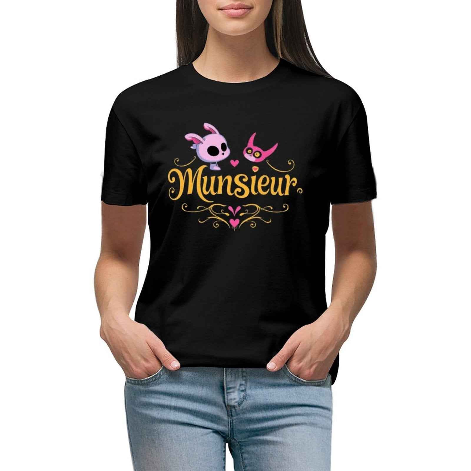 Munsieur T-Shirt for Women: Versatile, Timeless, and Ultra-Soft for Her - Munsieur