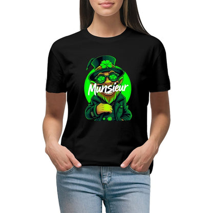 Munsieur St. Patrick's Day Collection Leprechaun Mafia "Tony" T-shirt