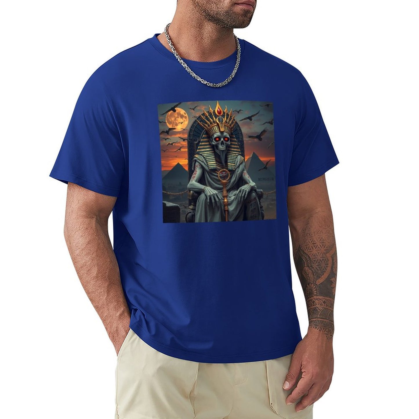 Munsieur Pharaoh's Reign Collection Men's Tee IV (High Definition & Front Printing)