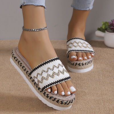Open Toe Platform Sandals - Munsieur