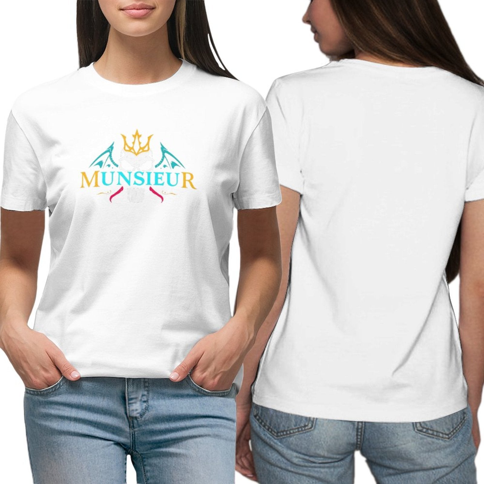 Women's Munsieur T-Shirt: Elevate Your Wardrobe with Munsieur Premium Women's T-Shirts - Munsieur