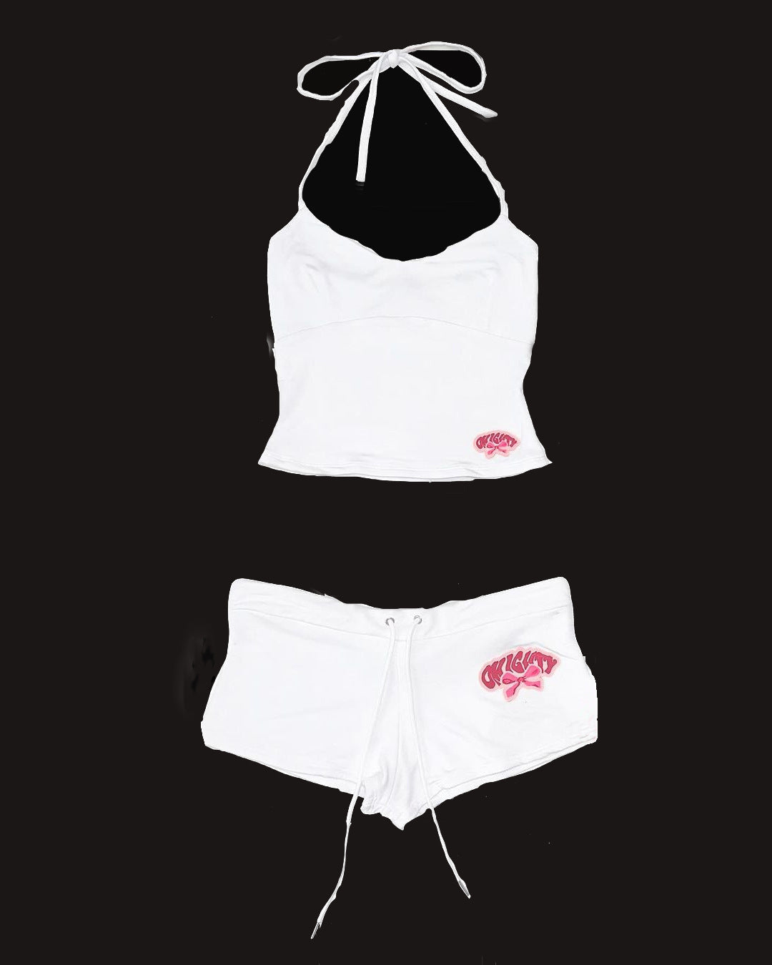 Camisole American Super Two-piece T-shirt Set