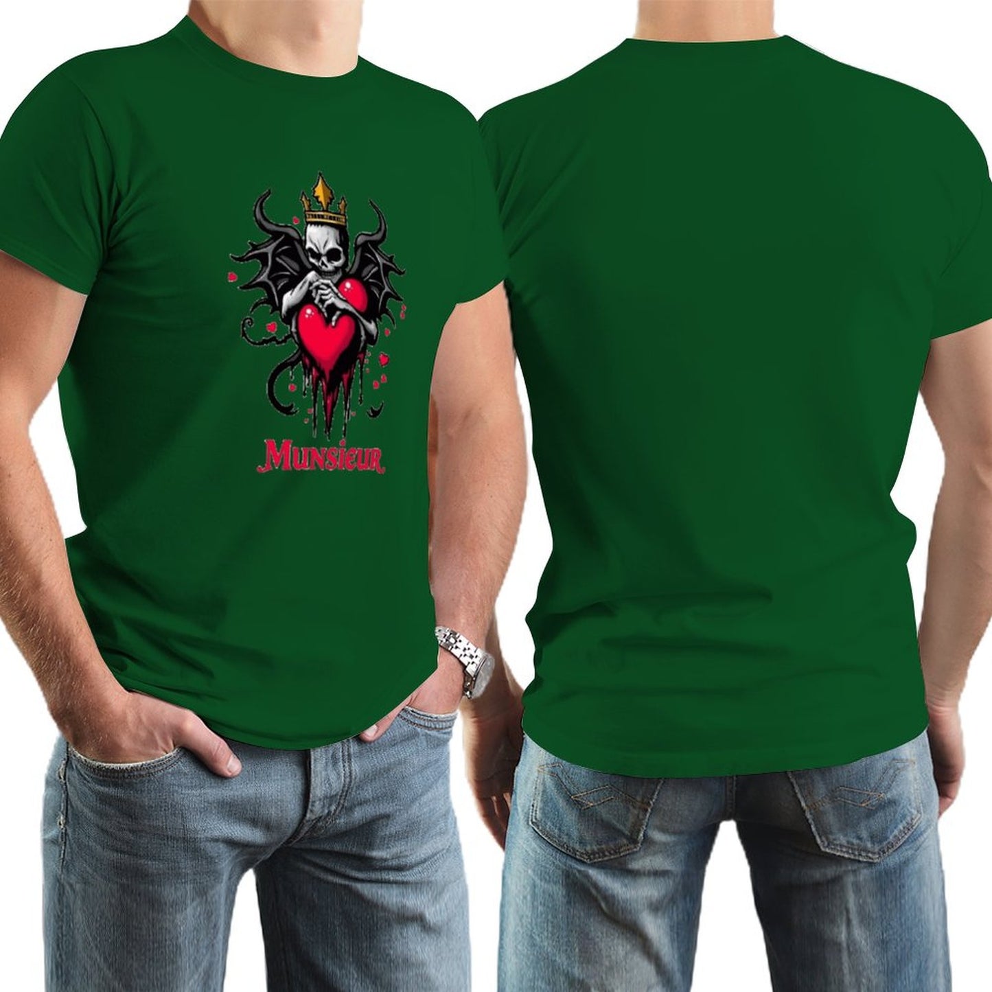 Munsieur Valentine's Day Collection "King of " Tee for Men