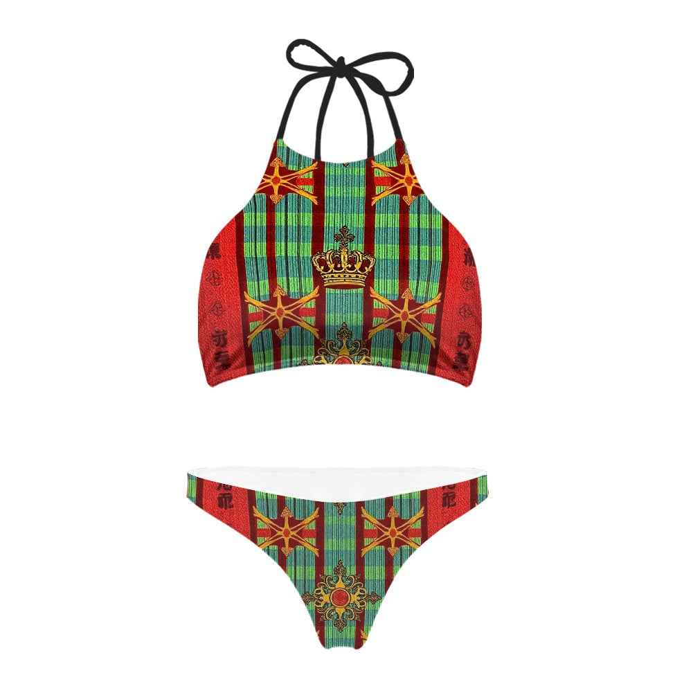 Wrapped-chest Bikini