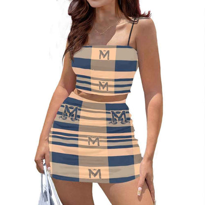 Top skirt suit