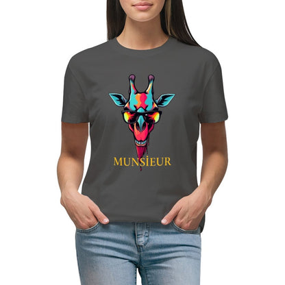 Munsieur T-Shirt for Women: Perfectly Tailored for Modern Confidence for Her - Munsieur
