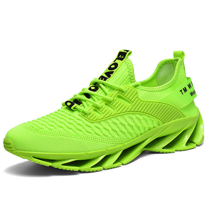 Fashion Blade Flying Woven Scale Trendy Sneakers - Munsieur