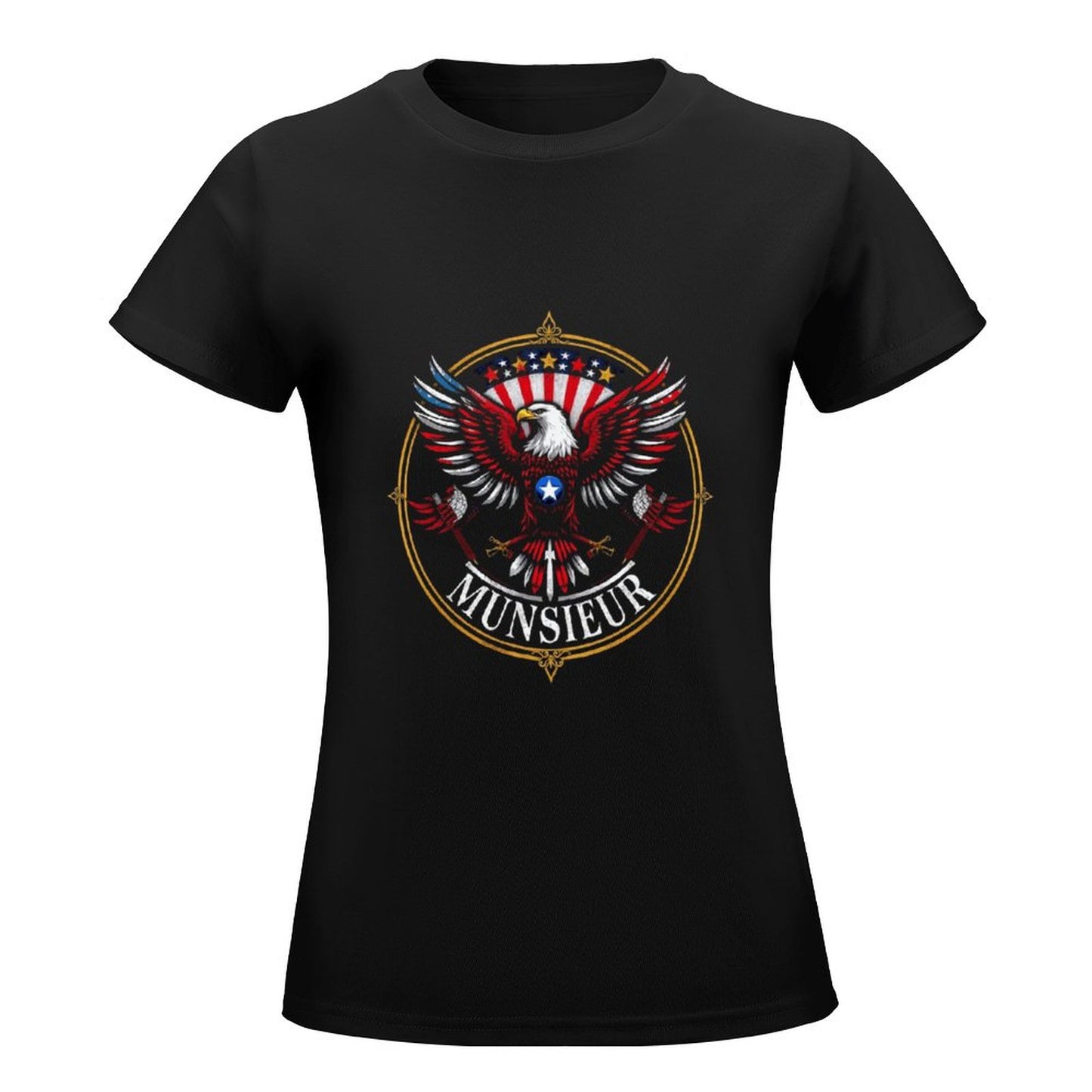 Munsieur Women's T-shirt "Presidential" Unbelievable Comfort Independence Day Collection