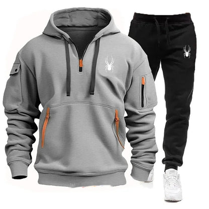 Casual Men's Jogger Set Pocket Polyester - Munsieur