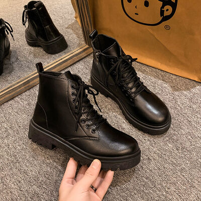 Round-Toe Lace-Up boots - Munsieur