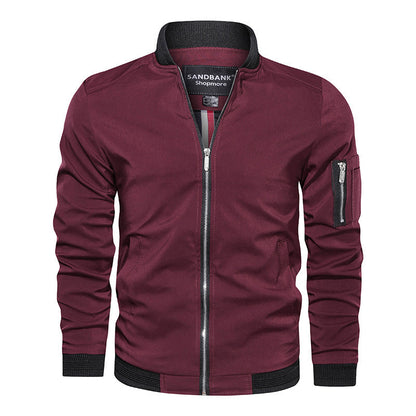 Men's Casual Baseball Sports Coat Slim Fit - Munsieur