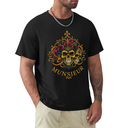 Men's Munsieur Brand Tee "Mardi Gras" Streetwear Design