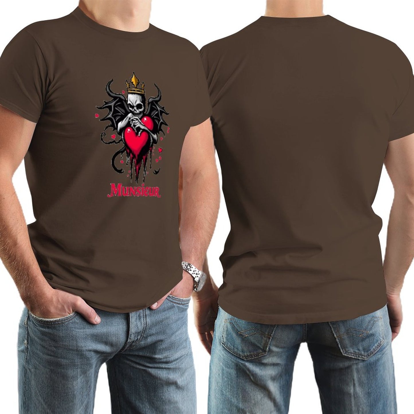 Munsieur Valentine's Day Collection "King of " Tee for Men