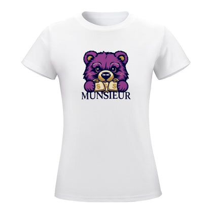 Munsieur T-Shirt for Women: The Ultimate Blend of Fashion and Fit for Her - Munsieur