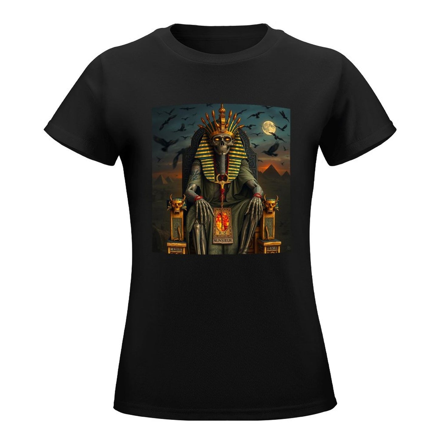 Munsieur Pharaoh's Reign Collection Women's T-Shirt (High Definition & Front Printing)