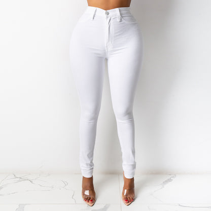 Fashion Women's Wear Jeans Slim Fit for Effortless Style - Munsieur