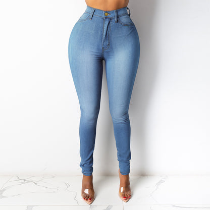 Fashion Women's Wear Jeans Slim Fit for Effortless Style - Munsieur