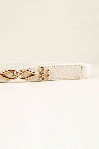 Alloy Buckle Elastic Belt - Munsieur