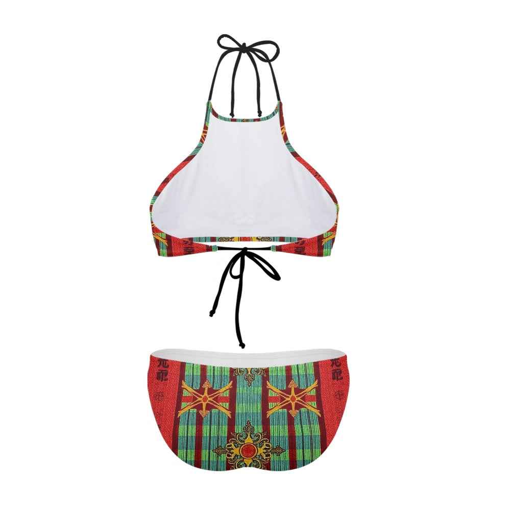 Wrapped-chest Bikini