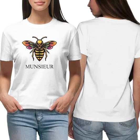 Munsieur T-Shirt for Women: Redefining Casual Chic with Elegance for Her - Munsieur