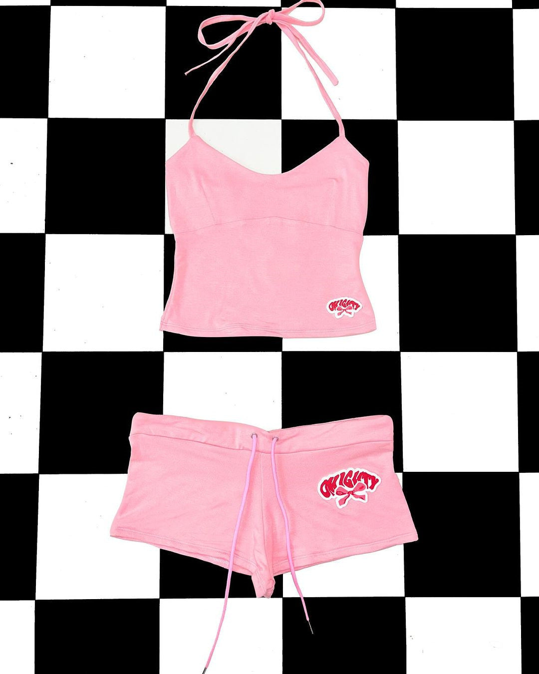 Camisole American Super Two-piece T-shirt Set