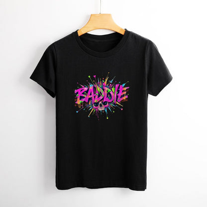 T-shirt for Women "Baddie" Streetwear Crown Co. 👑