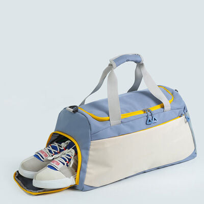Oxford Cloth Multi Pockets Adjustable Strap Travel Bag - Munsieur