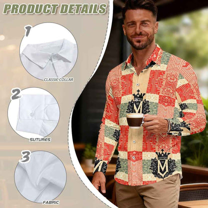 Men's long-sleeved shirts