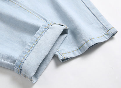 New Design Sense Ripped Men's Knee Broken Holes Pants
