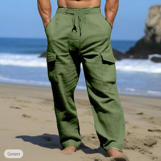 Men's Summer Wear Fashion Multi-pocket Pants - Munsieur