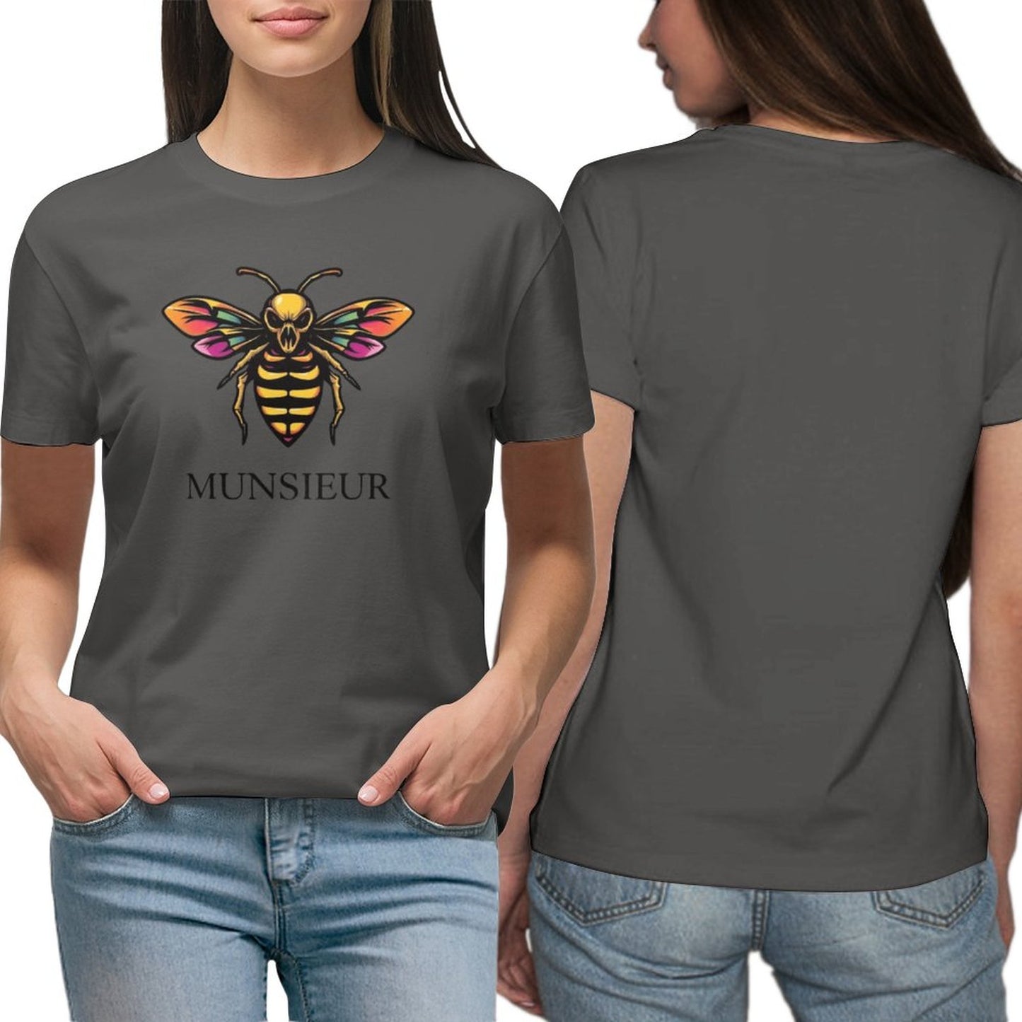 Munsieur T-Shirt for Women: Redefining Casual Chic with Elegance for Her - Munsieur