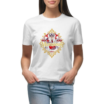 Women's Munsieur T-shirt "Noor" Valentine's Day Design Bleeding Collection