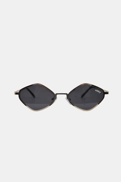 Nicole Lee USA Metal Frame Geometric Sunglasses - Munsieur