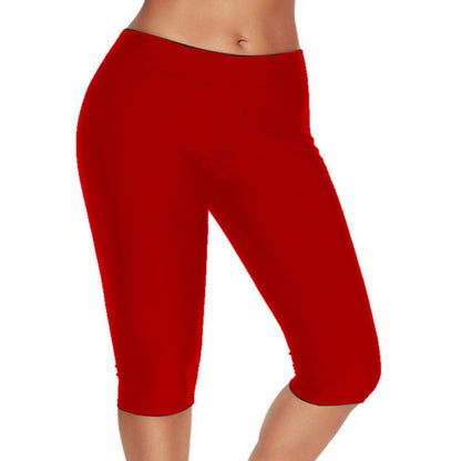 Summer Sports Cropped Slim Yoga Leggings - Munsieur