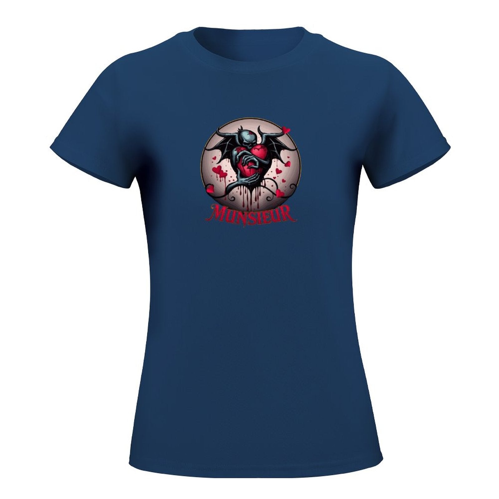 Munsieur T-Shirt for Women: Classic Simplicity with a Modern Edge for Her - Munsieur