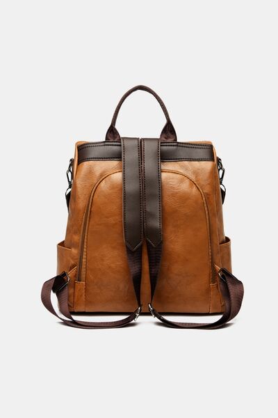 Stylish PU Leather Backpack for Everyday Adventures - Munsieur