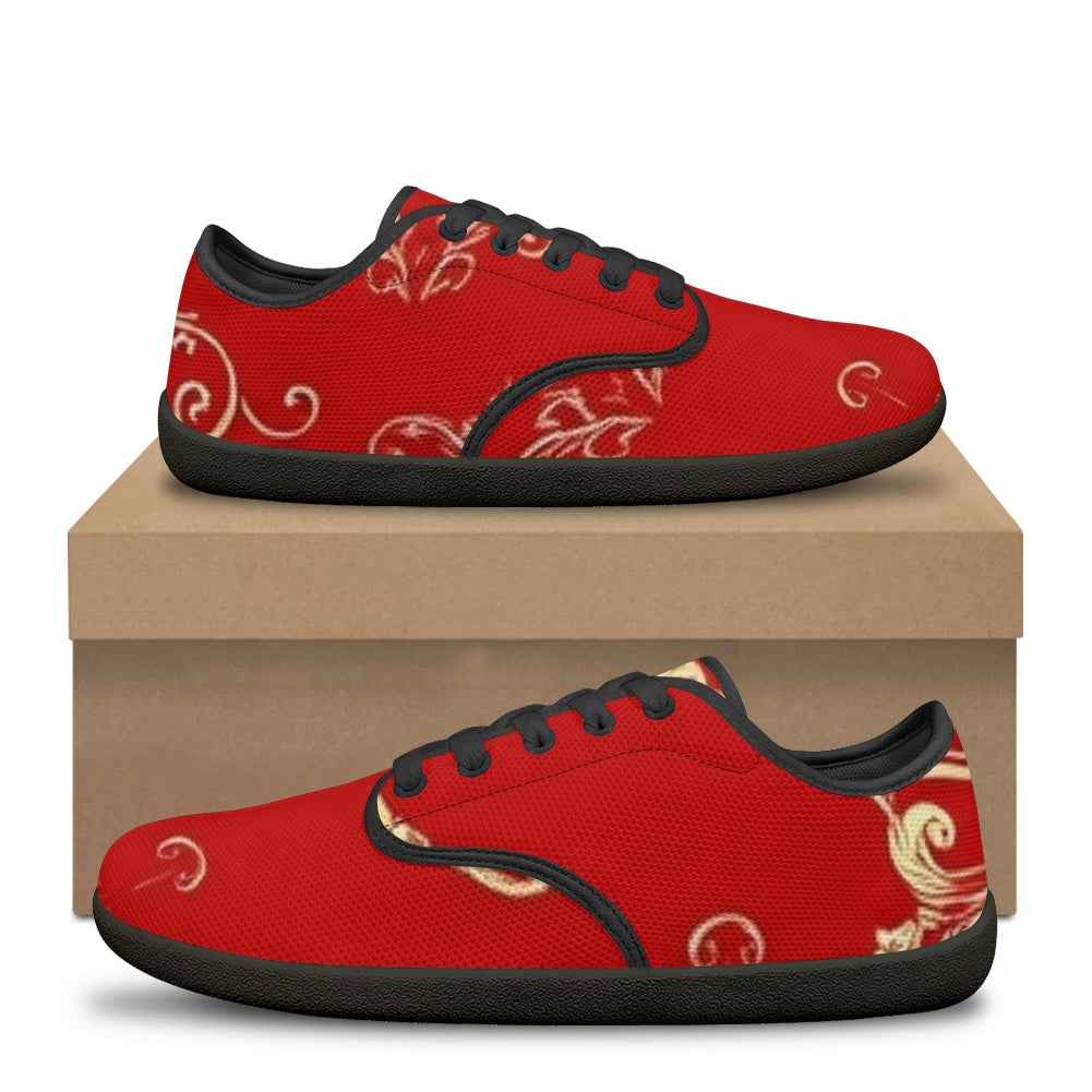 Lace-up barefoot shoes