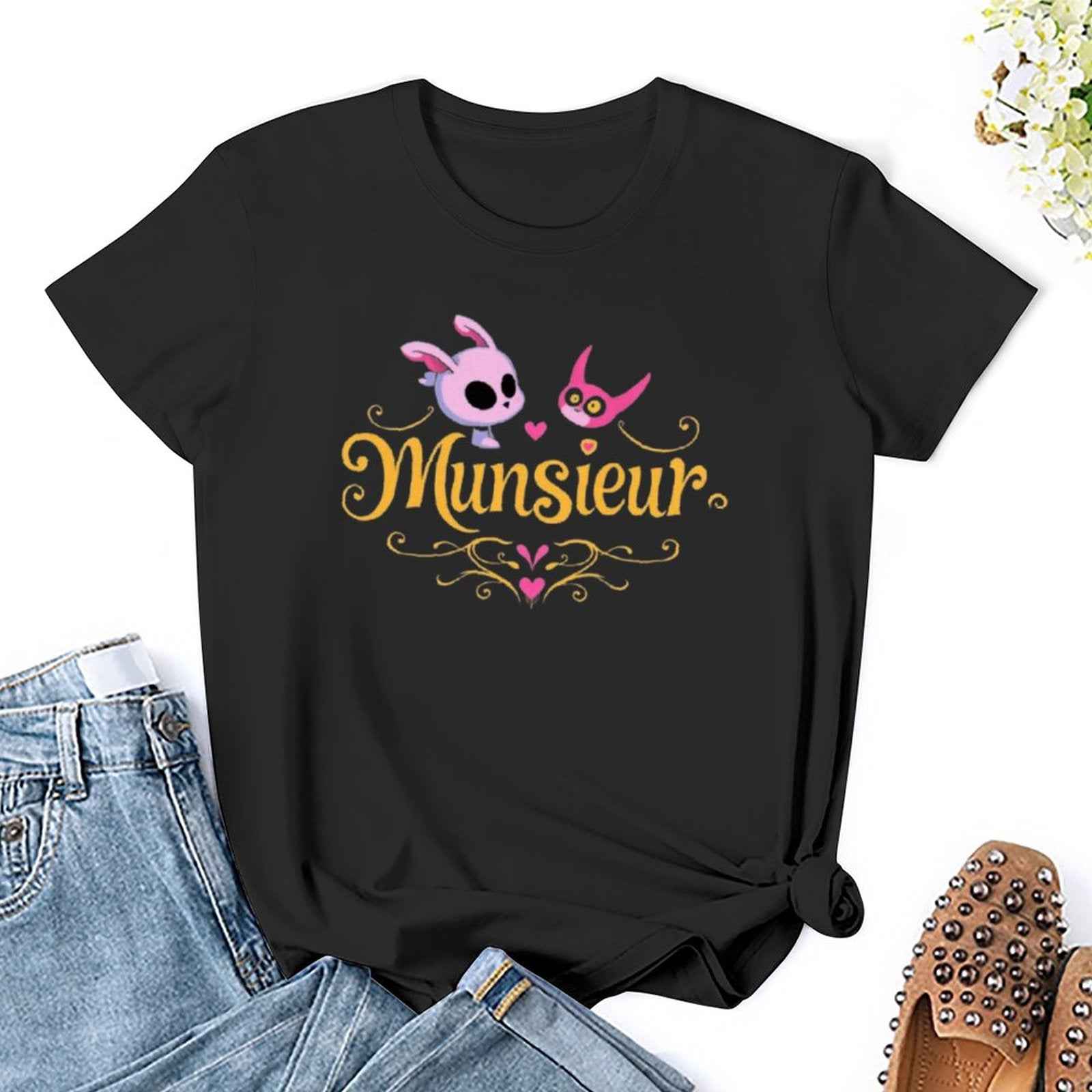 Munsieur T-Shirt for Women: Versatile, Timeless, and Ultra-Soft for Her - Munsieur