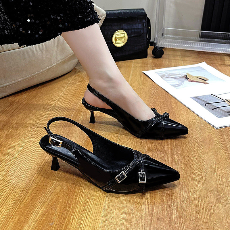 Women's Fashionable And Elegant Heels Sling Back Heels