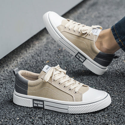 New Versatile Casual Low-top Men's Sports Canvas Shoes - Munsieur
