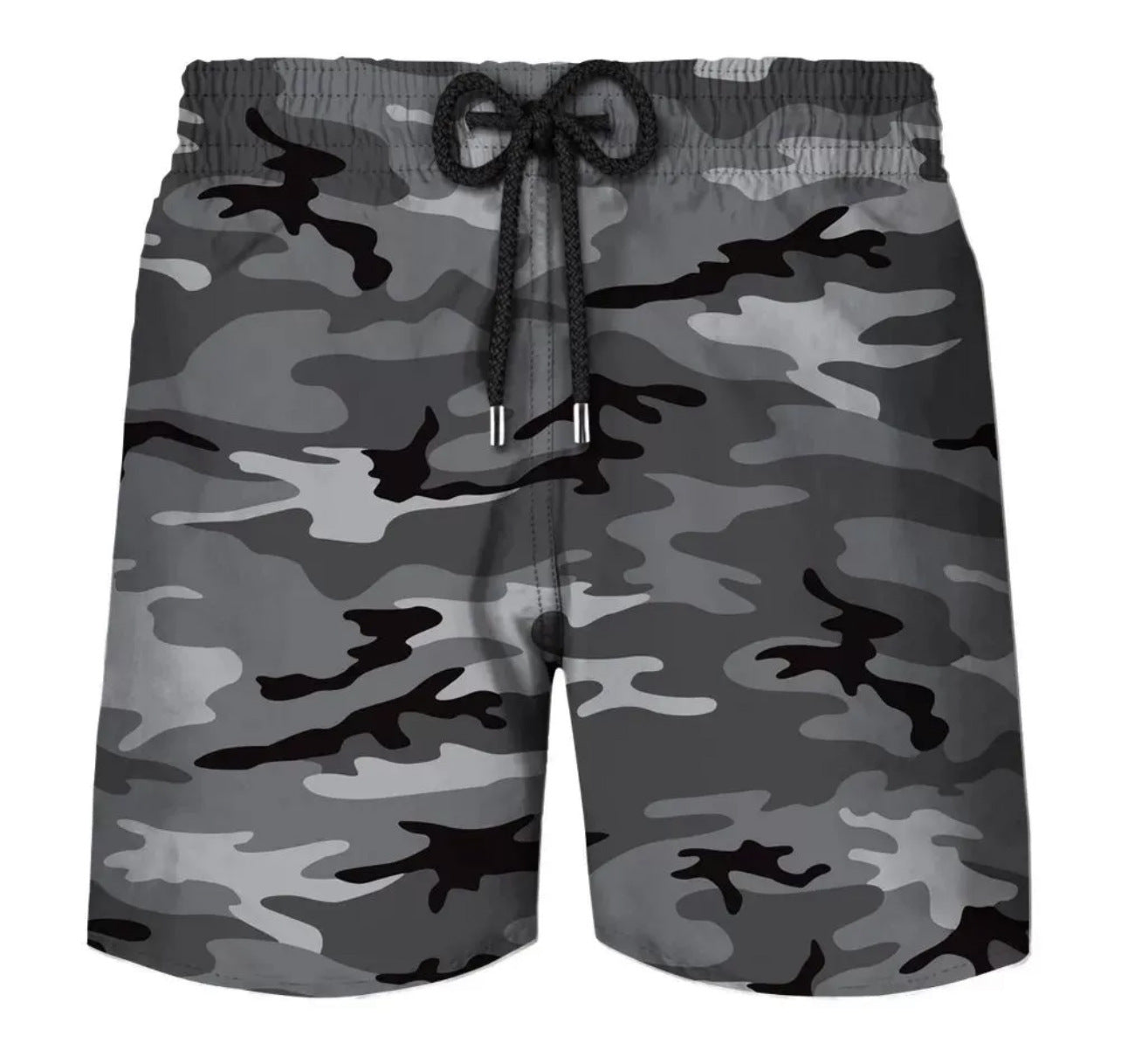 Graffiti 3D Casual Loose Assorted Men's Beach Shorts